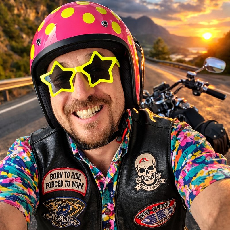 Motorcycle Diaries legend - the motorcycle-loving adventurer who dreams of riding across every continent